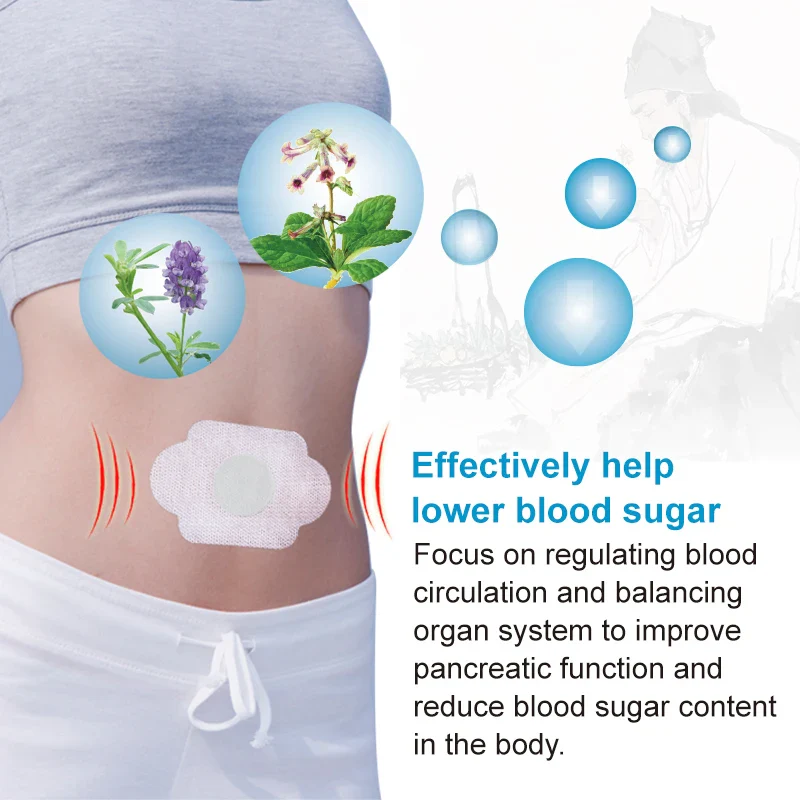 Blood Sugar Stabilization Transdermal Absorption Herbal Formula Diabetic Patch - Image 3