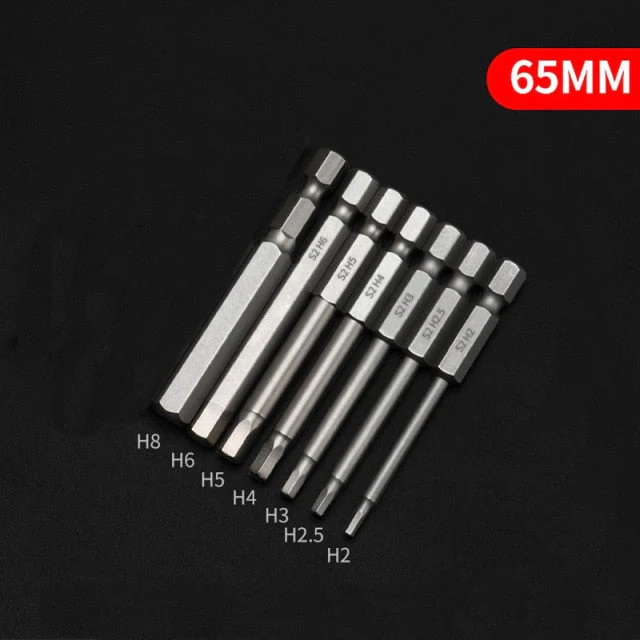 S2 Steel Magnetic Hexagon Dril Bit Set - Image 5
