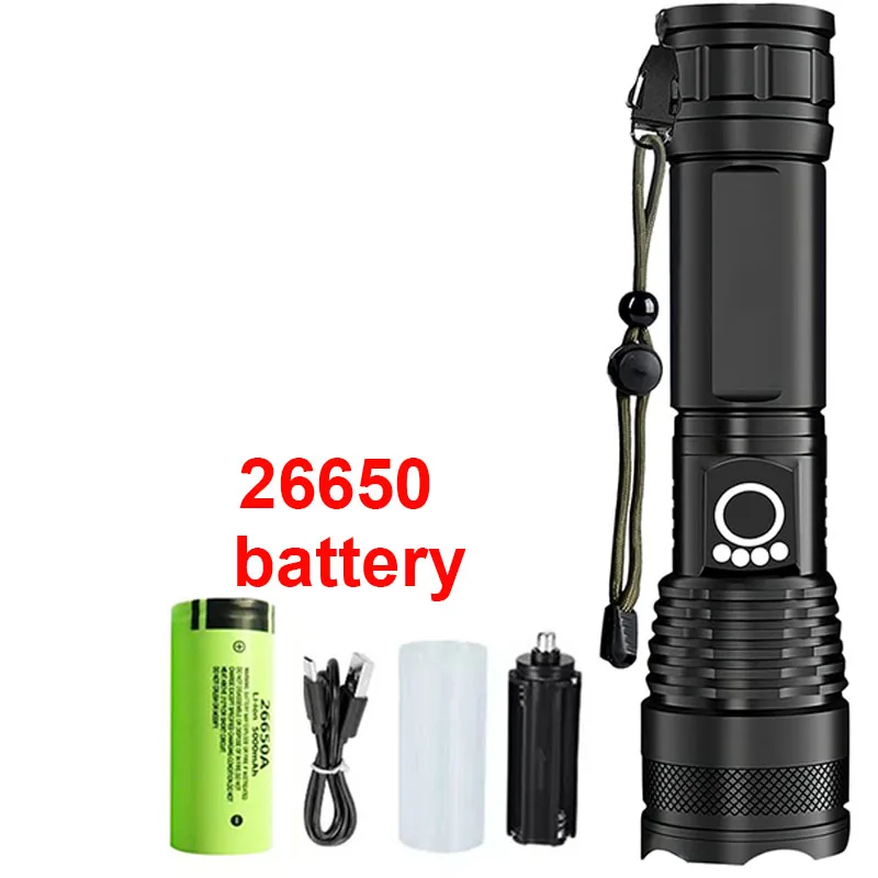 Ultra -Powerful Telescopic Zoom Impact Resistant LED Flashlight - Image 12