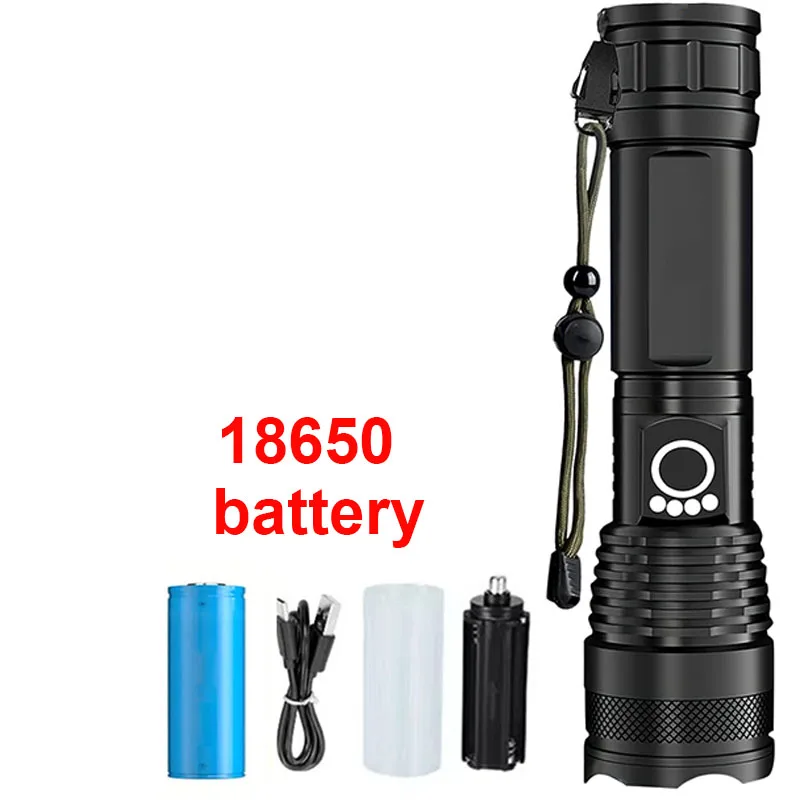 Ultra -Powerful Telescopic Zoom Impact Resistant LED Flashlight - Image 8