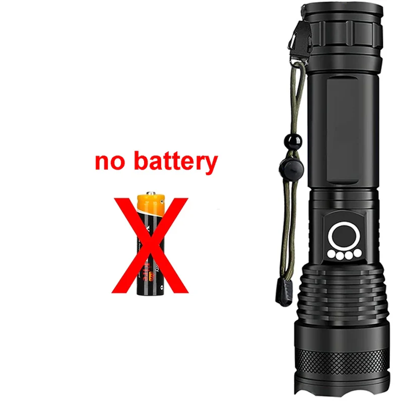Ultra -Powerful Telescopic Zoom Impact Resistant LED Flashlight - Image 9