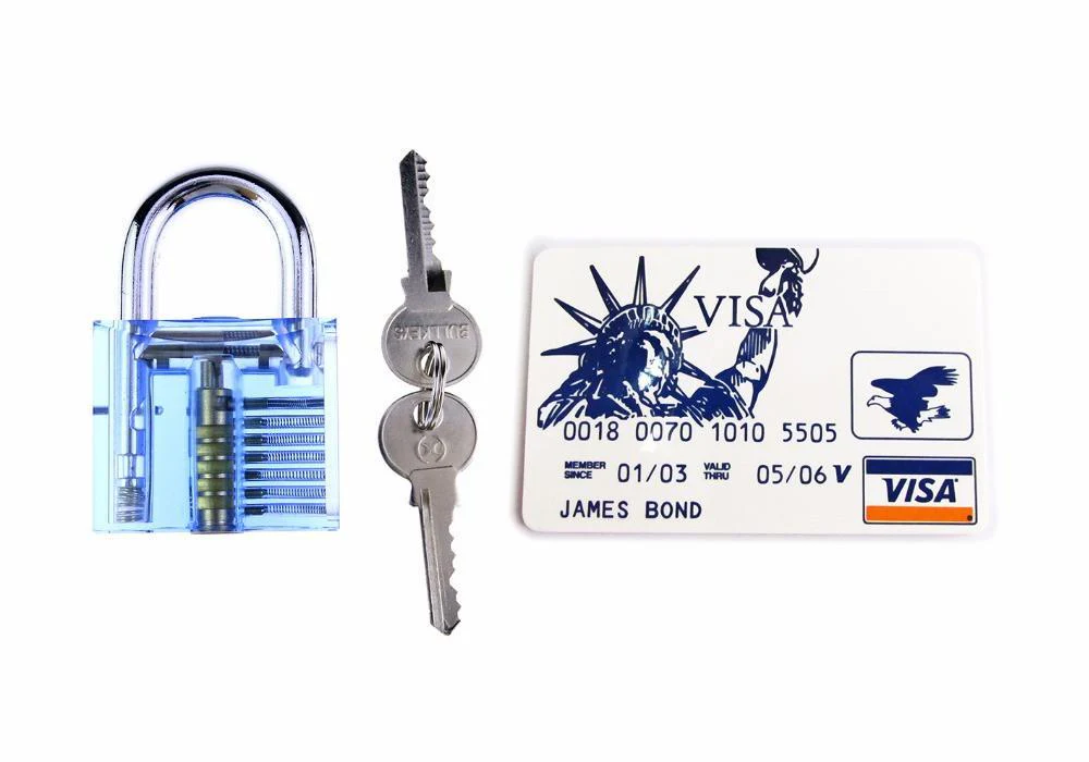 Concealed LockPicks Set + Transparent Lock - Image 3