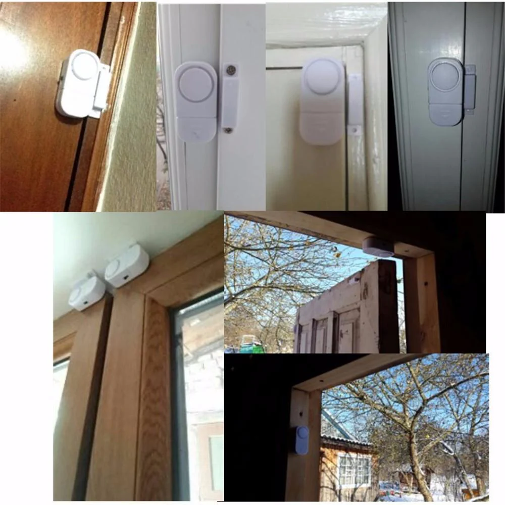Home Security Magnetic Sensor Alarm System (10 pcs pack) - Image 6