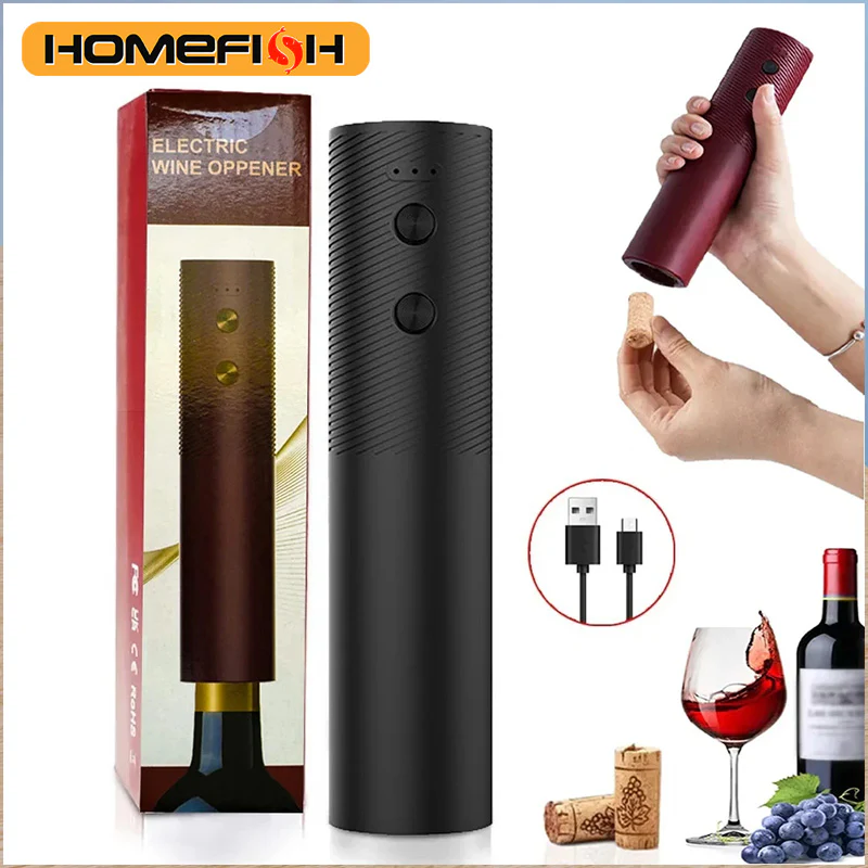 Electric Rechargeable Automatic Powerful Wine Bottle Opener - Image 2