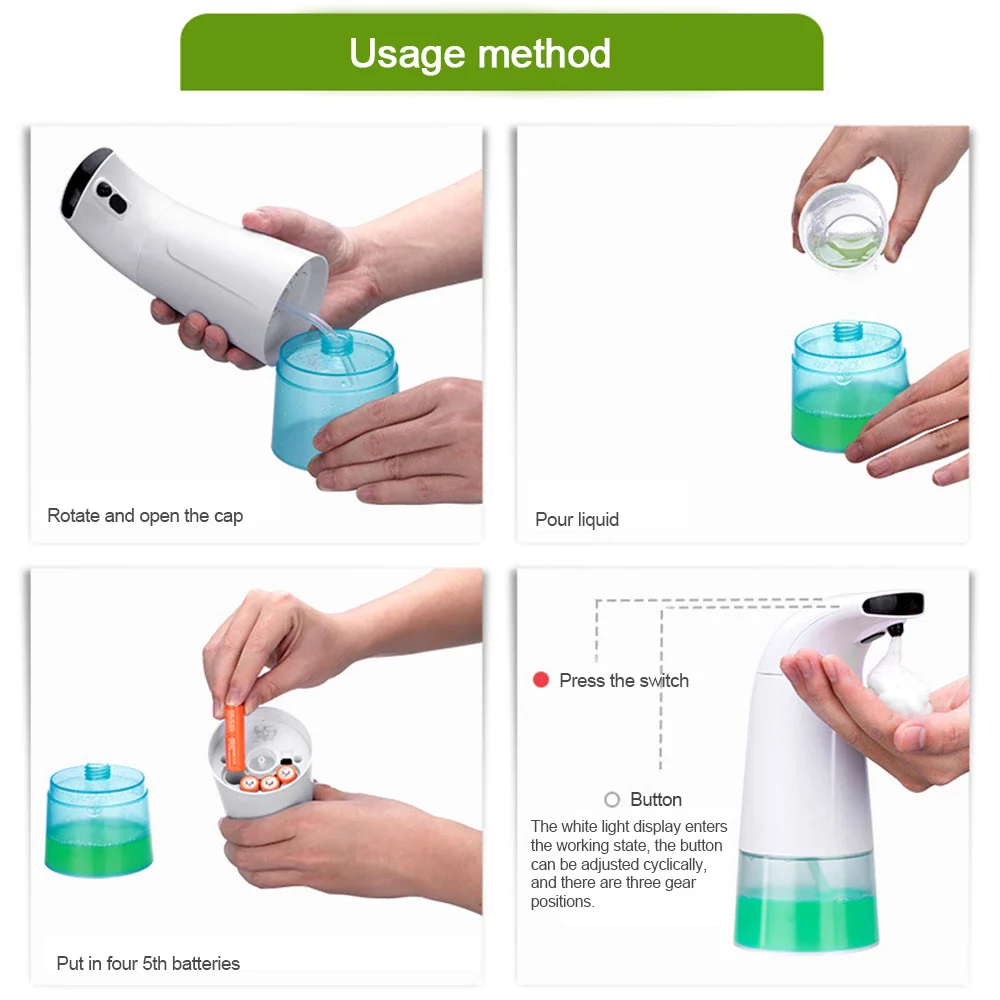 HOUSEHOLD HANDS-FREE TOUCHLESS SOAP DISPENSER - Image 8