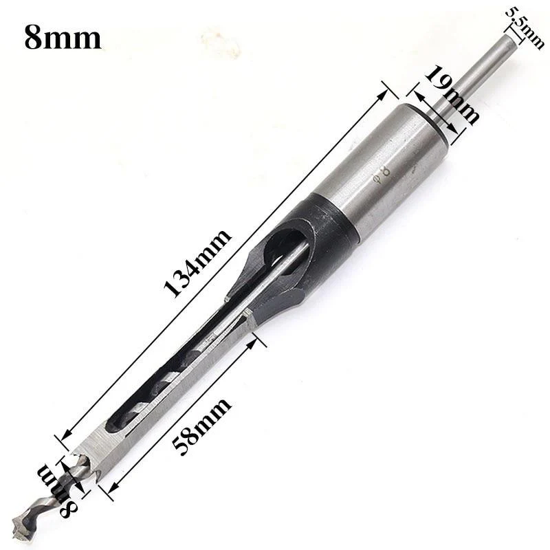 HSS Square Mortising Wood Chisel Bits - Image 12