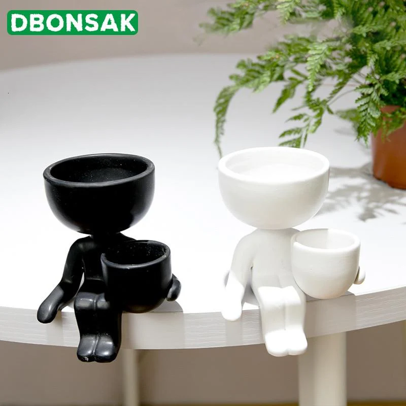 Humanoid Ceramic Flower Pot Vase - Image 10