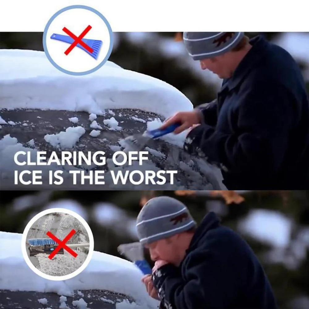 SuperScraper™ - Windshield Ice & Snow Scraper (2 pcs) - Image 12