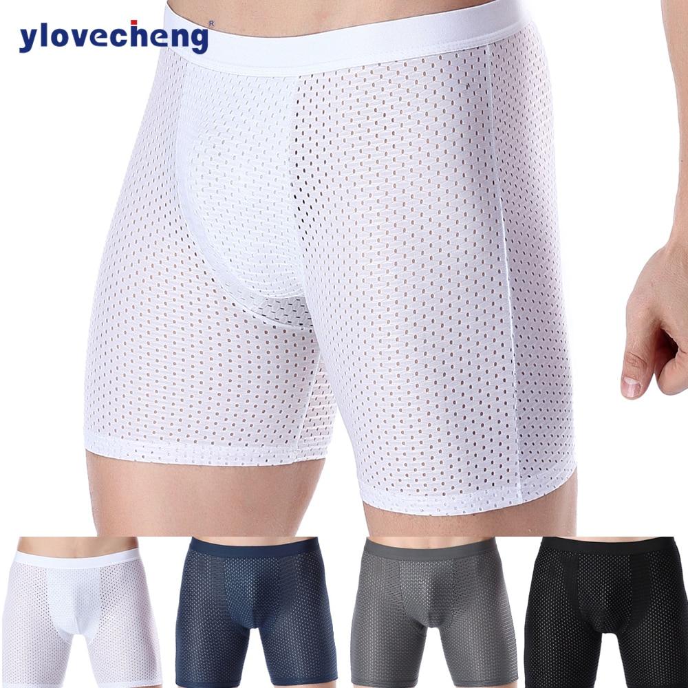 Men's Breathable Ice Silk Briefs - Image 3