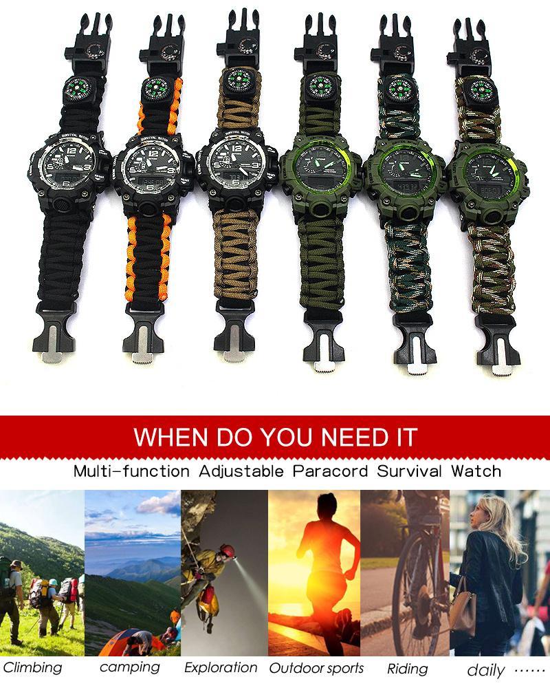 Ultimate Outdoor Survival Essentials Watch - Image 13