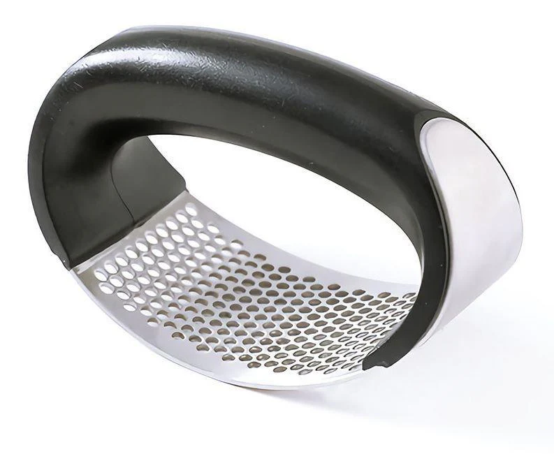 Quick-and-Easy Stainless Steel Rocking Garlic Mincer - Image 3