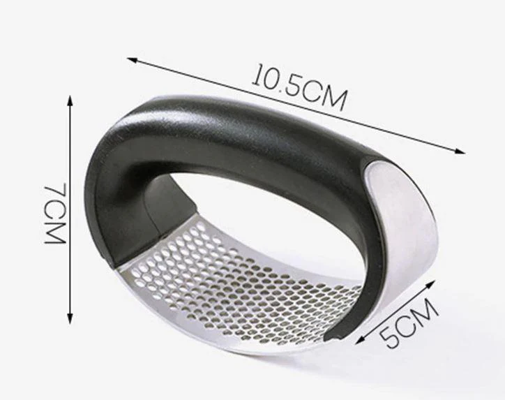 Quick-and-Easy Stainless Steel Rocking Garlic Mincer - Image 7