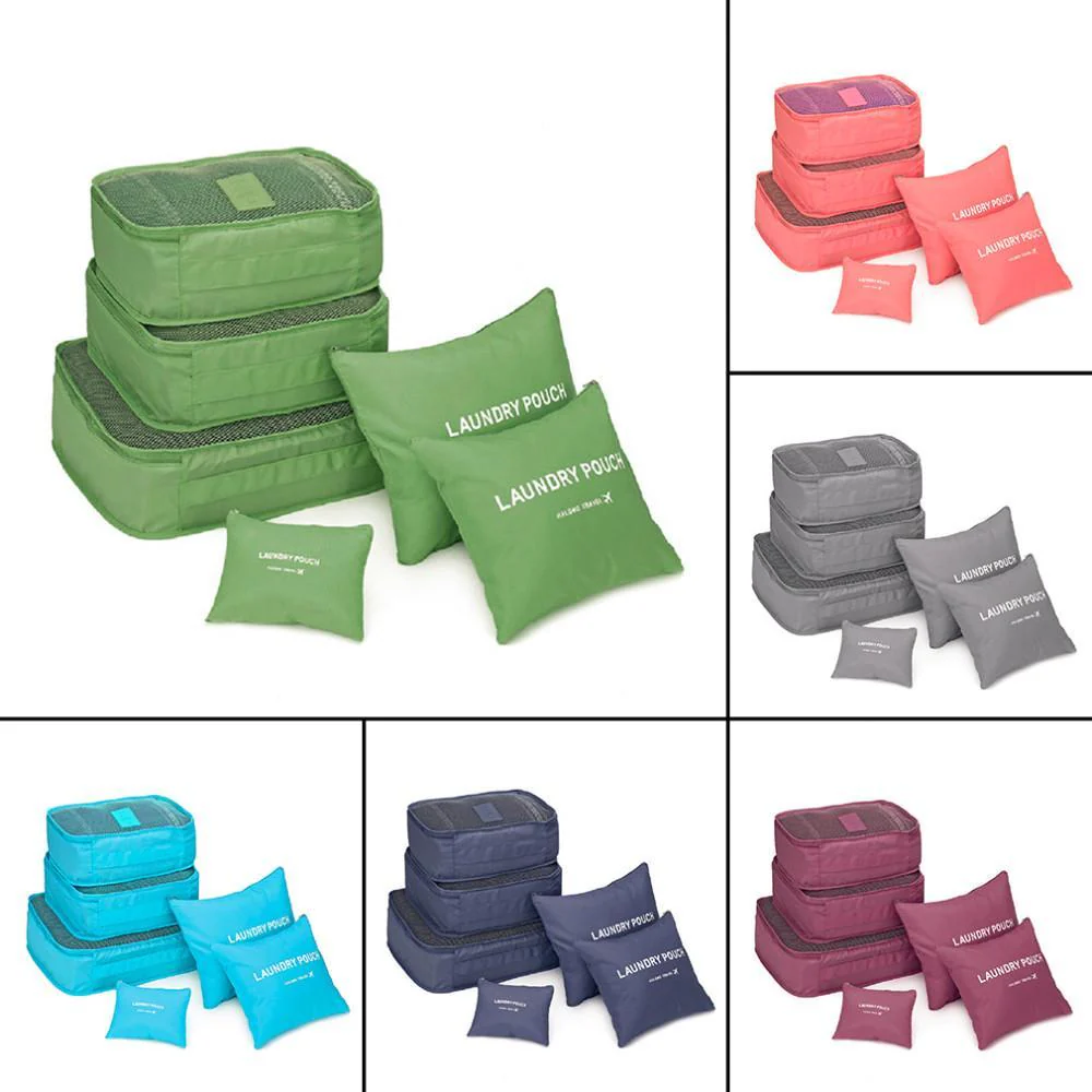 Indigo™ Travel Cubes - Perfect Luggage Organizer (6 PCS) - Image 4