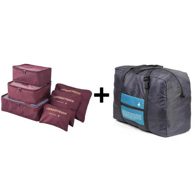 Indigo™ Travel Cubes - Perfect Luggage Organizer (6 PCS) + Gift - Image 11