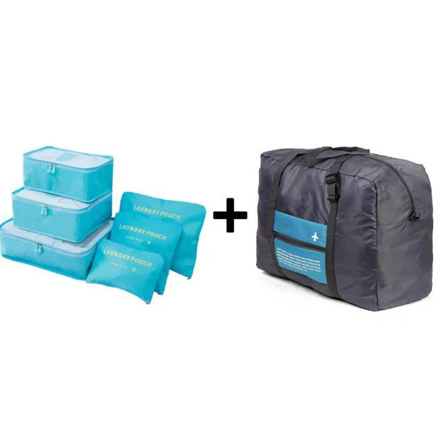 Indigo™ Travel Cubes - Perfect Luggage Organizer (6 PCS) + Gift - Image 2
