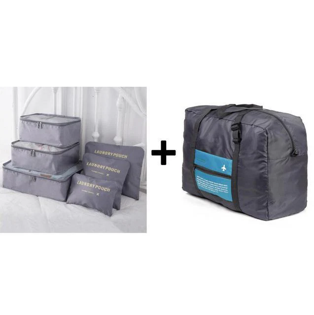 Indigo™ Travel Cubes - Perfect Luggage Organizer (6 PCS) + Gift - Image 5