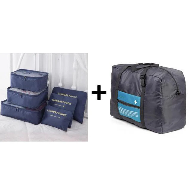 Indigo™ Travel Cubes - Perfect Luggage Organizer (6 PCS) + Gift - Image 6