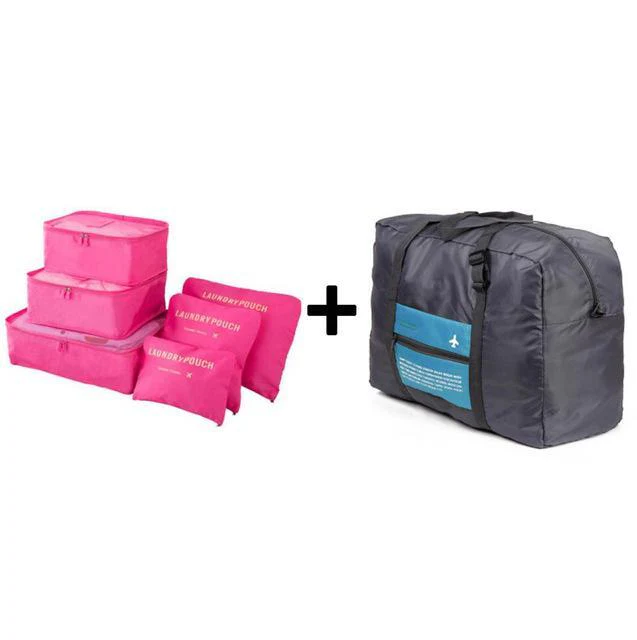 Indigo™ Travel Cubes - Perfect Luggage Organizer (6 PCS) + Gift - Image 7
