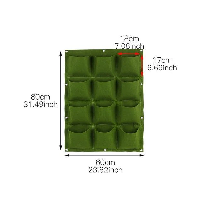 IndoorGarden™ Vertical Hanging Wall Planter - Image 3