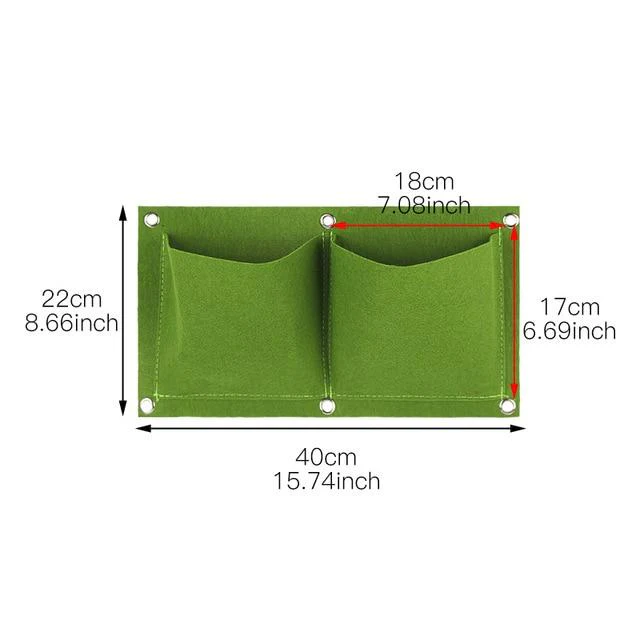IndoorGarden™ Vertical Hanging Wall Planter - Image 4