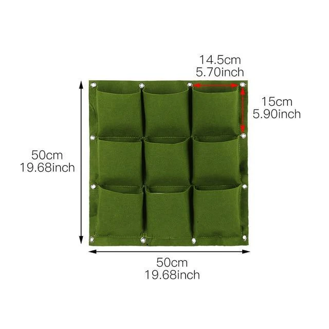 IndoorGarden™ Vertical Hanging Wall Planter - Image 5