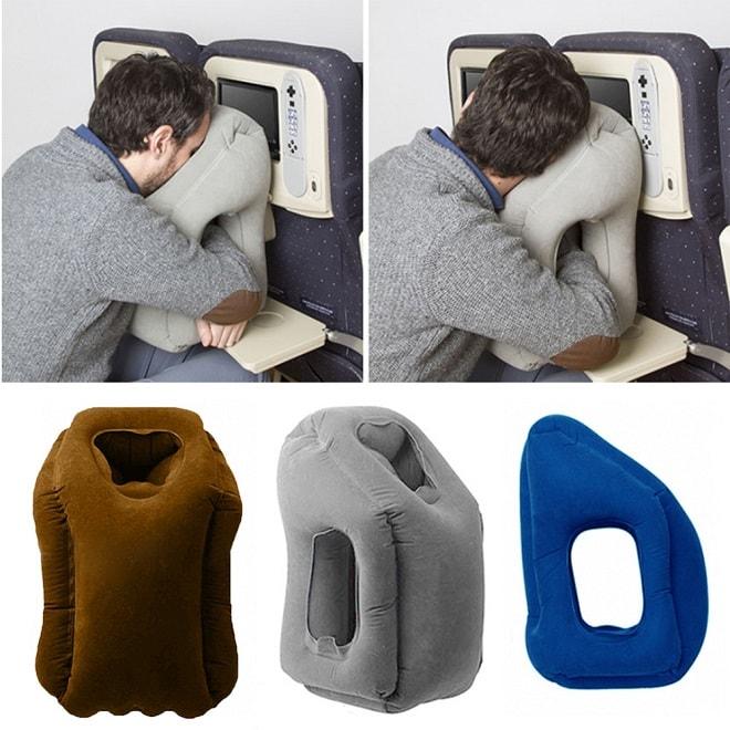 4-Mode Inflatable Travel Pillow - Image 8