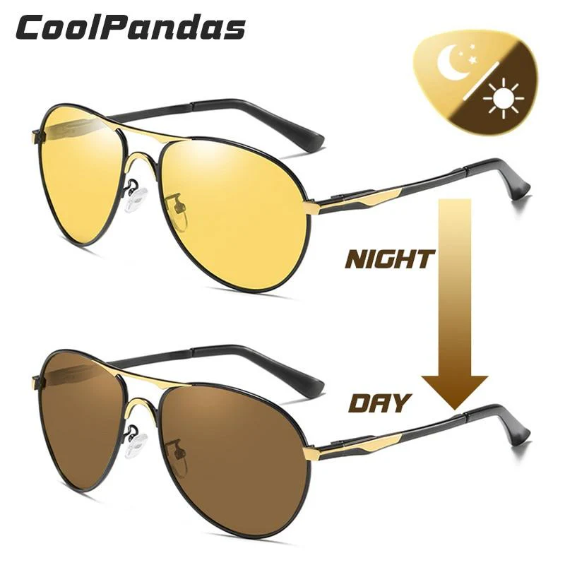 CoolPandas™ Aviation Photochromic Polarized Sunglasses - Image 3