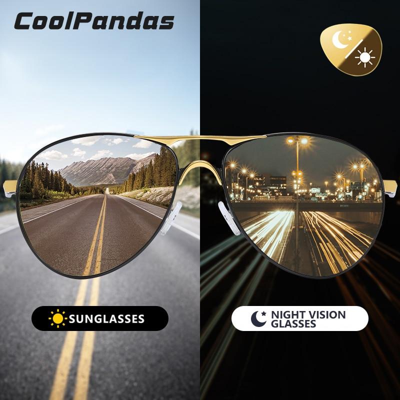 CoolPandas™ Aviation Photochromic Polarized Sunglasses - Image 4