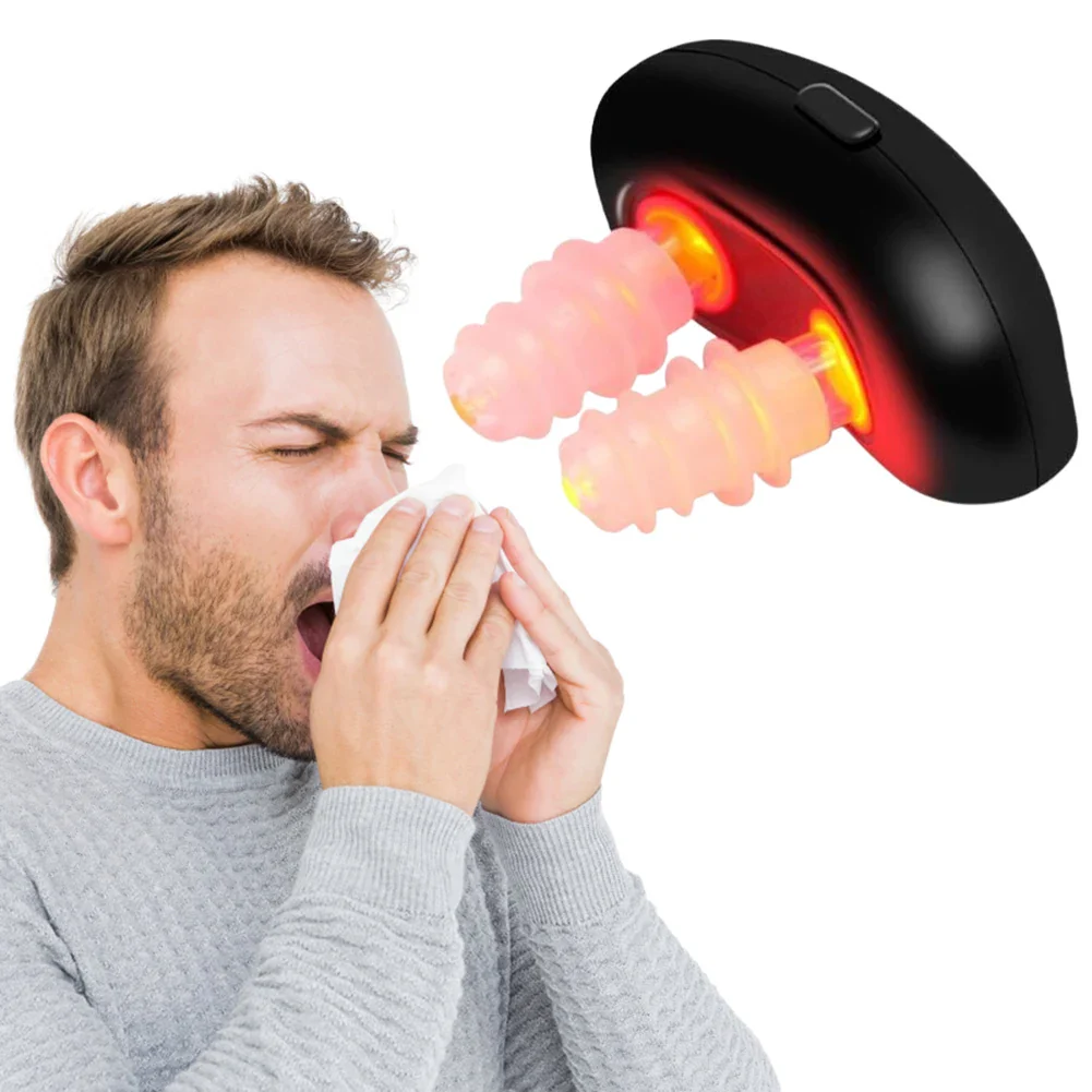 Advanced High-Frequency Pulse &  Red Light Rhinitis And Allergy Nasal Therapy Device - Image 20