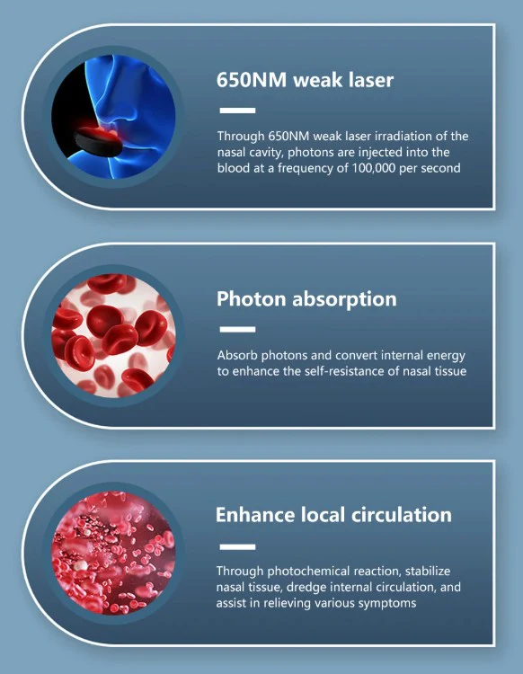 Advanced High-Frequency Pulse &  Red Light Rhinitis And Allergy Nasal Therapy Device - Image 23