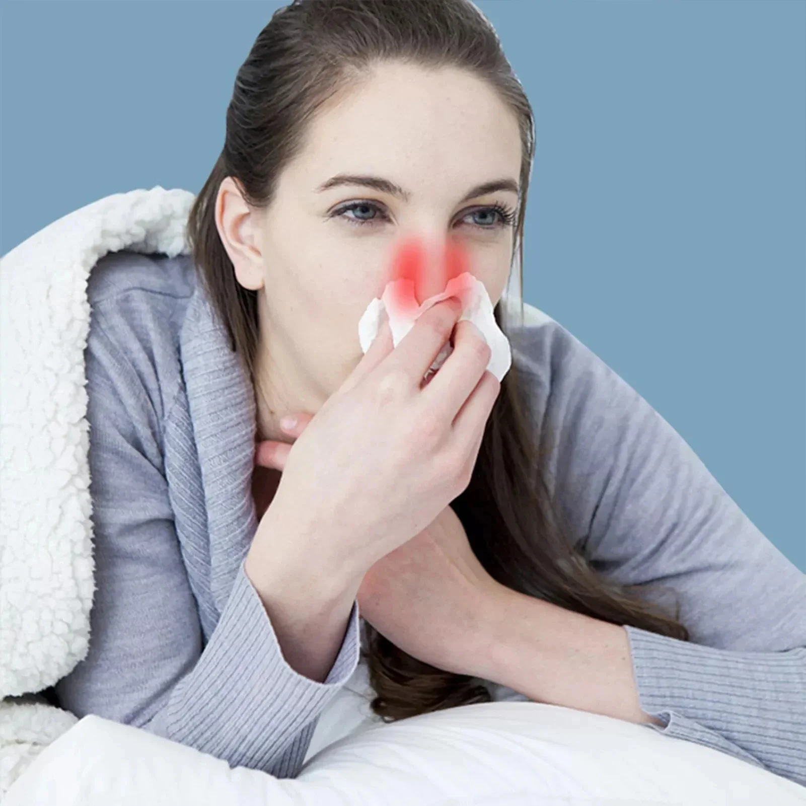 Advanced High-Frequency Pulse &  Red Light Rhinitis And Allergy Nasal Therapy Device - Image 4