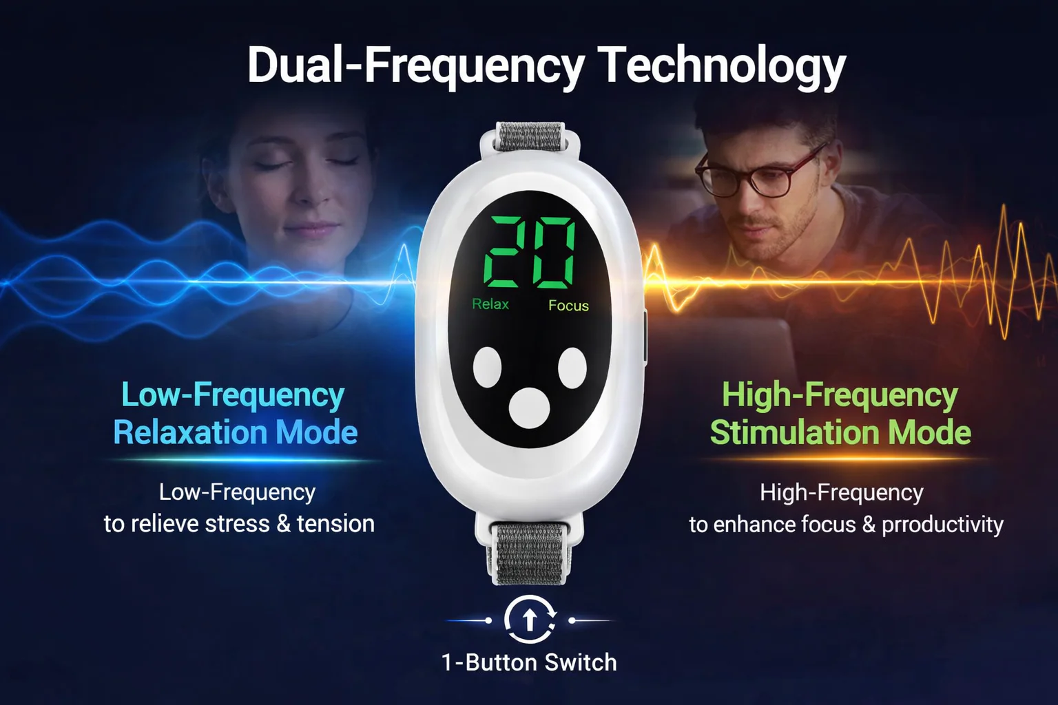 BalancePulse Smart Dual-Frequency EMS Sleep & Focus Regulator - Image 13