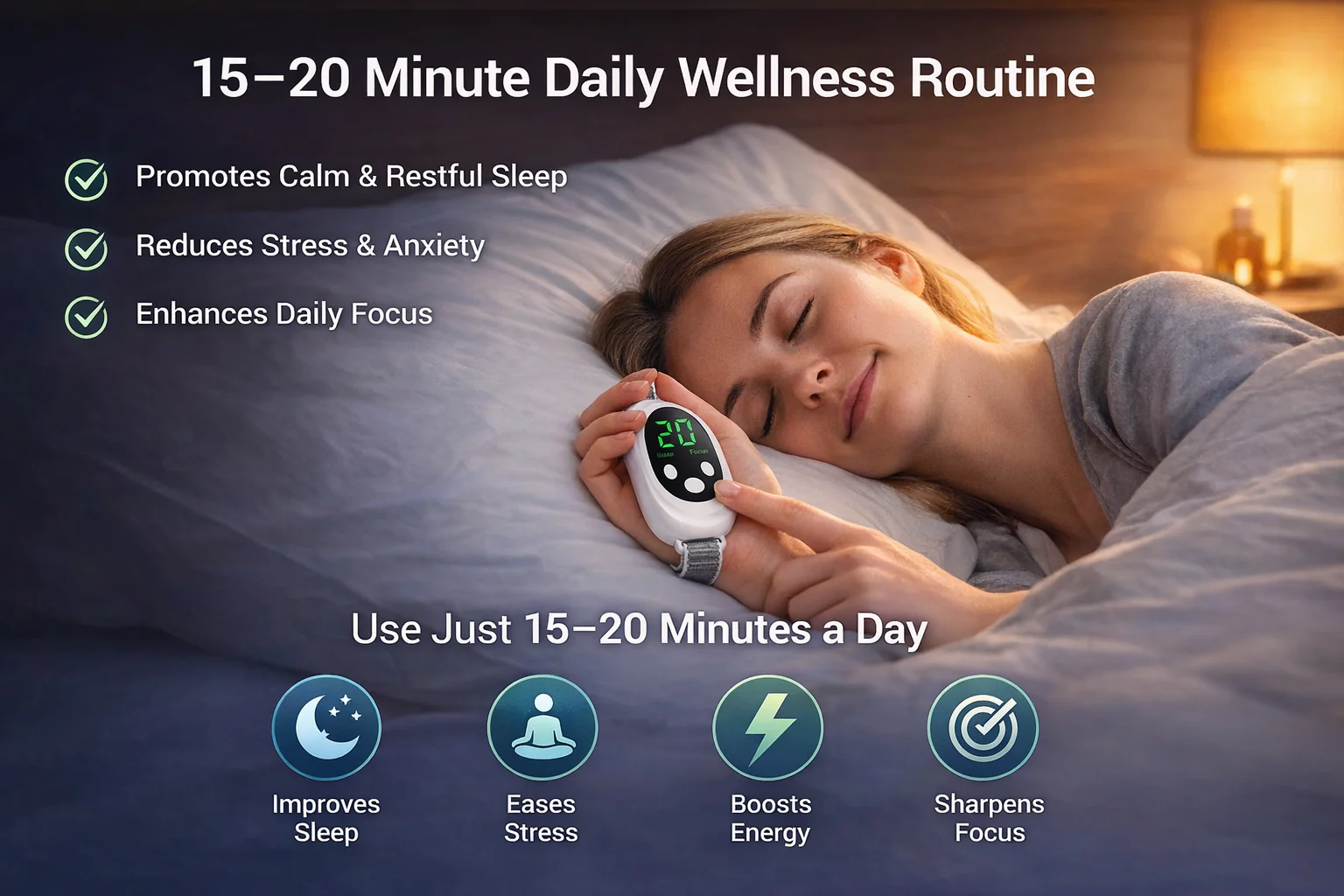 BalancePulse Smart Dual-Frequency EMS Sleep & Focus Regulator - Image 14