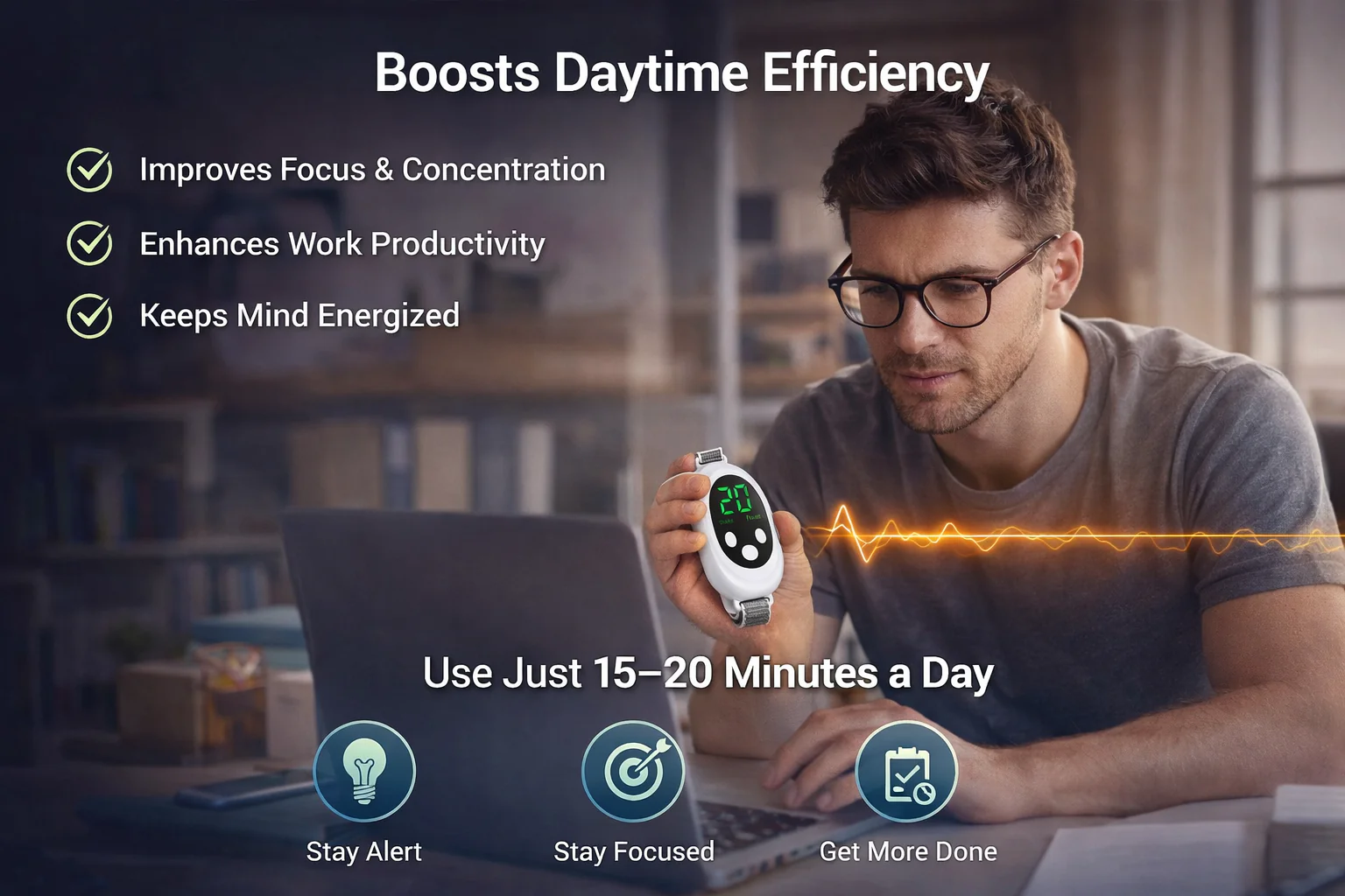 BalancePulse Smart Dual-Frequency EMS Sleep & Focus Regulator - Image 15