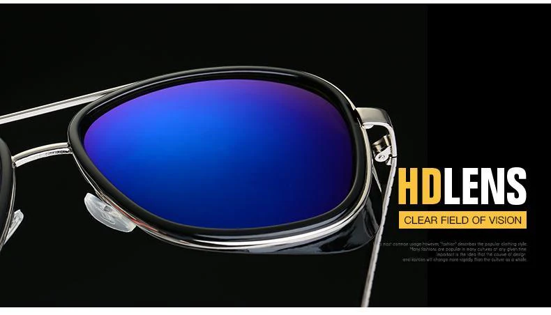 Iron Man Side-Shielded Men's Sunglasses - Image 10