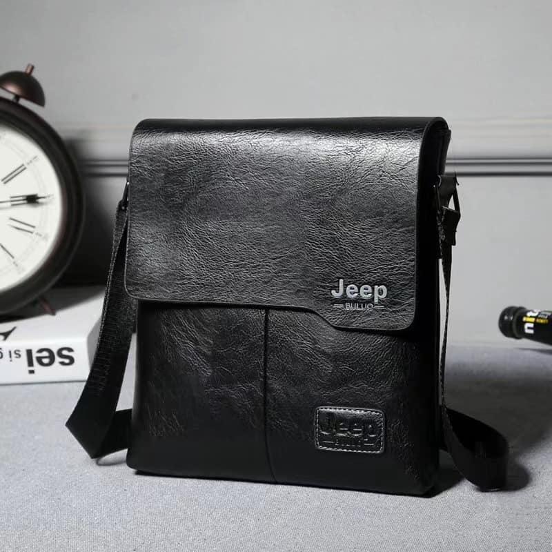 JEEP BULUO PU Leather Messenger Bag with Mach Wallet - Image 15