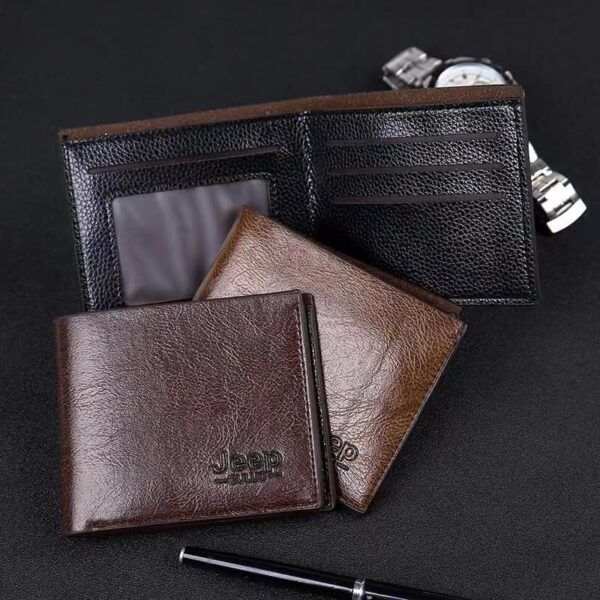 JEEP BULUO PU Leather Messenger Bag with Mach Wallet - Image 17