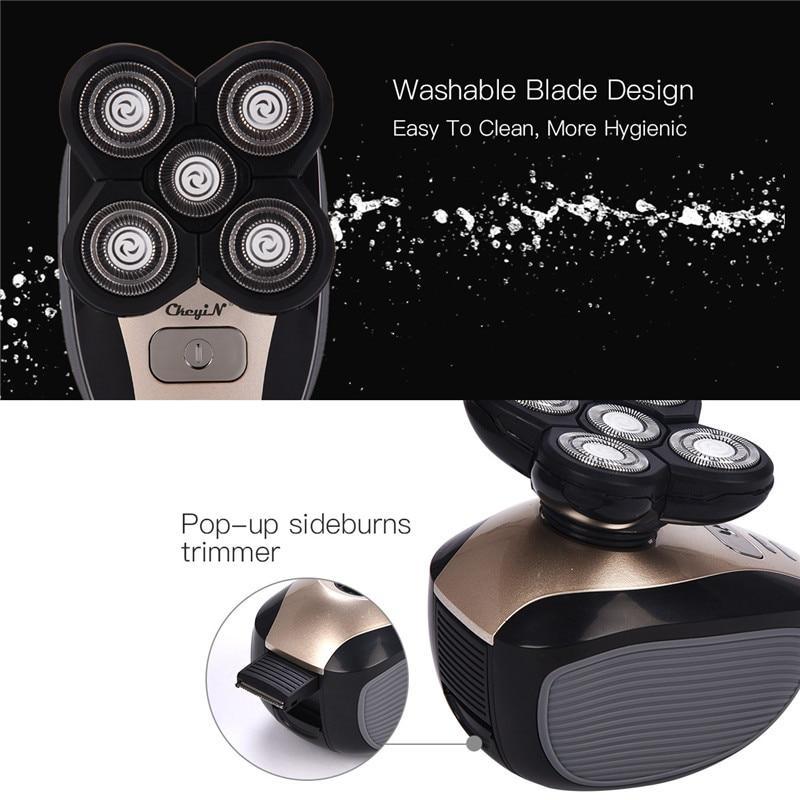 PerfectShave™ 5 in 1 Head & Face Rechargeable 4D Electric Shaver - Image 3