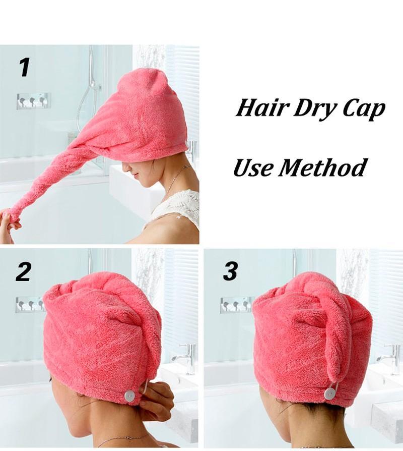 InstantDry™ Hair Towel Cap - Image 5