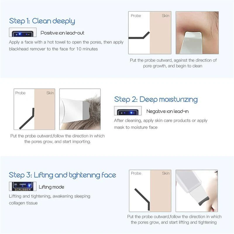 ScrubTech™   Ultrasonic Skin Facial Cleanser - Image 4