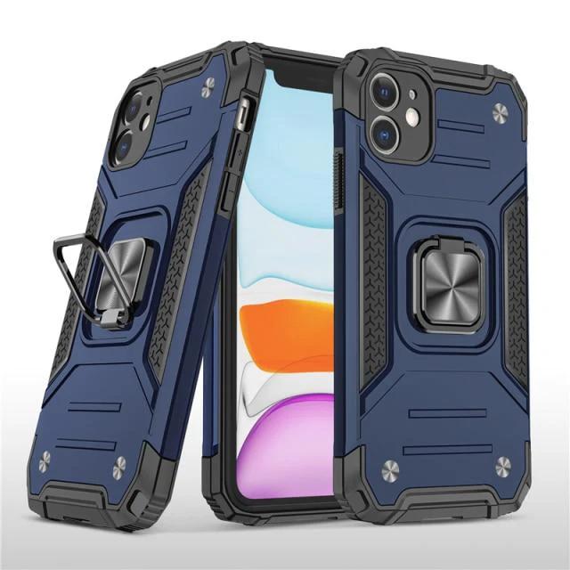 Heavy Duty Magnetic Metal Ring Phone Case - Image 5
