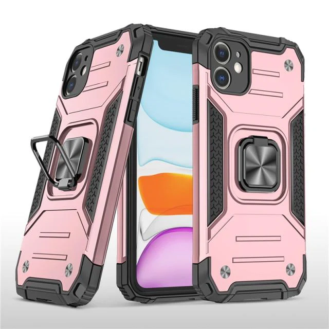 Heavy Duty Magnetic Metal Ring Phone Case - Image 7
