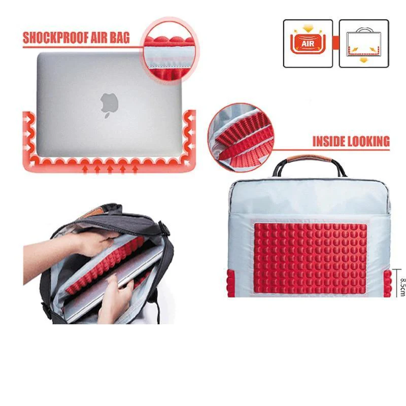 KALIDI™ Shockproof Foam and Canvas Laptop Bag - Image 8