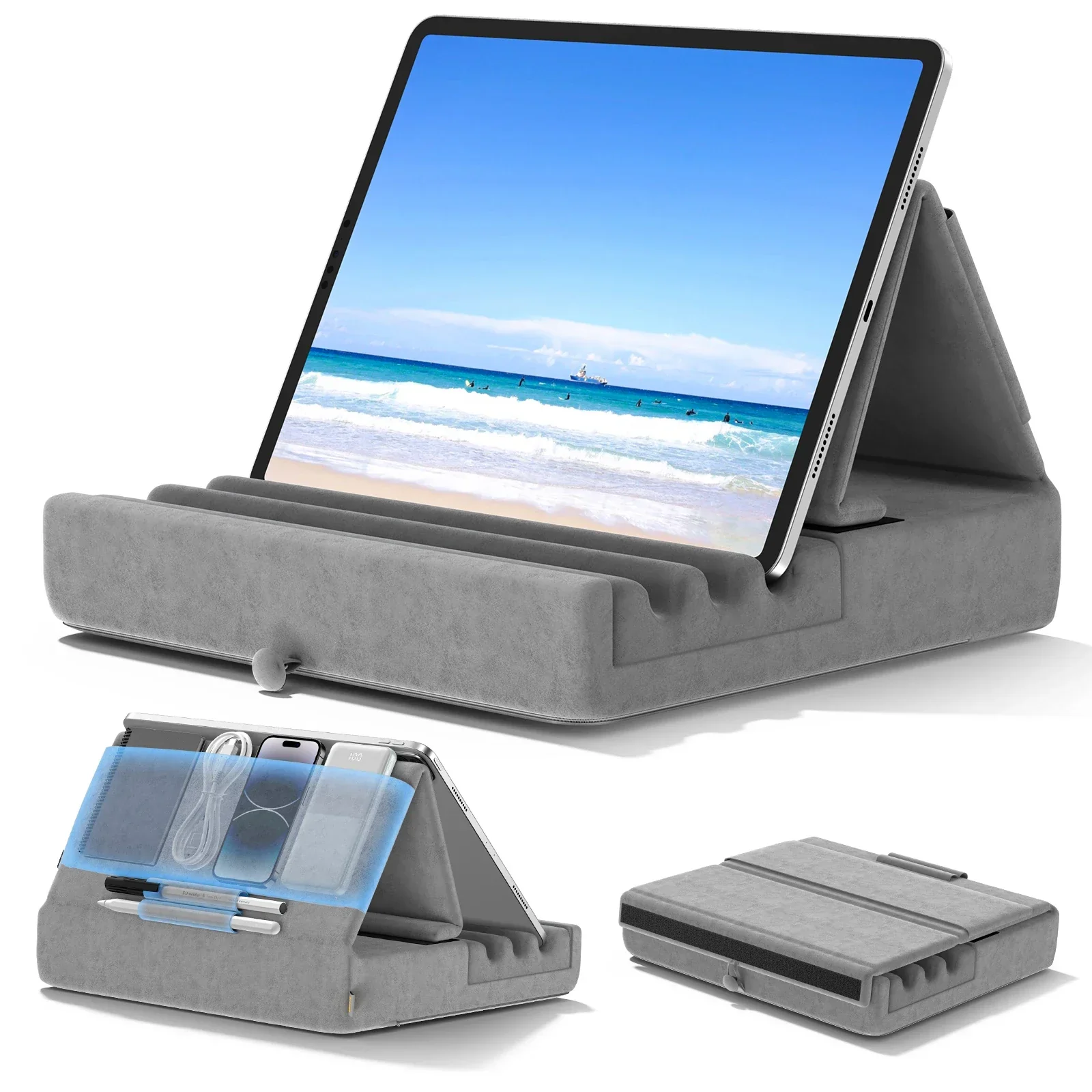 ComfortView Deluxe Multi-Angle Universal Tablet Pillow Holder - Image 16