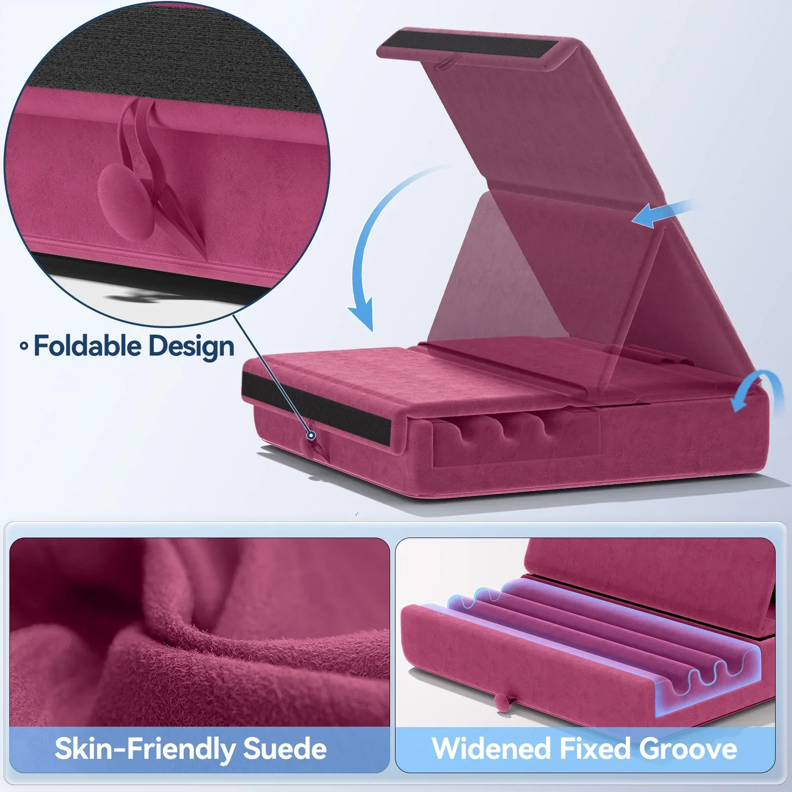 ComfortView Deluxe Multi-Angle Universal Tablet Pillow Holder - Image 17