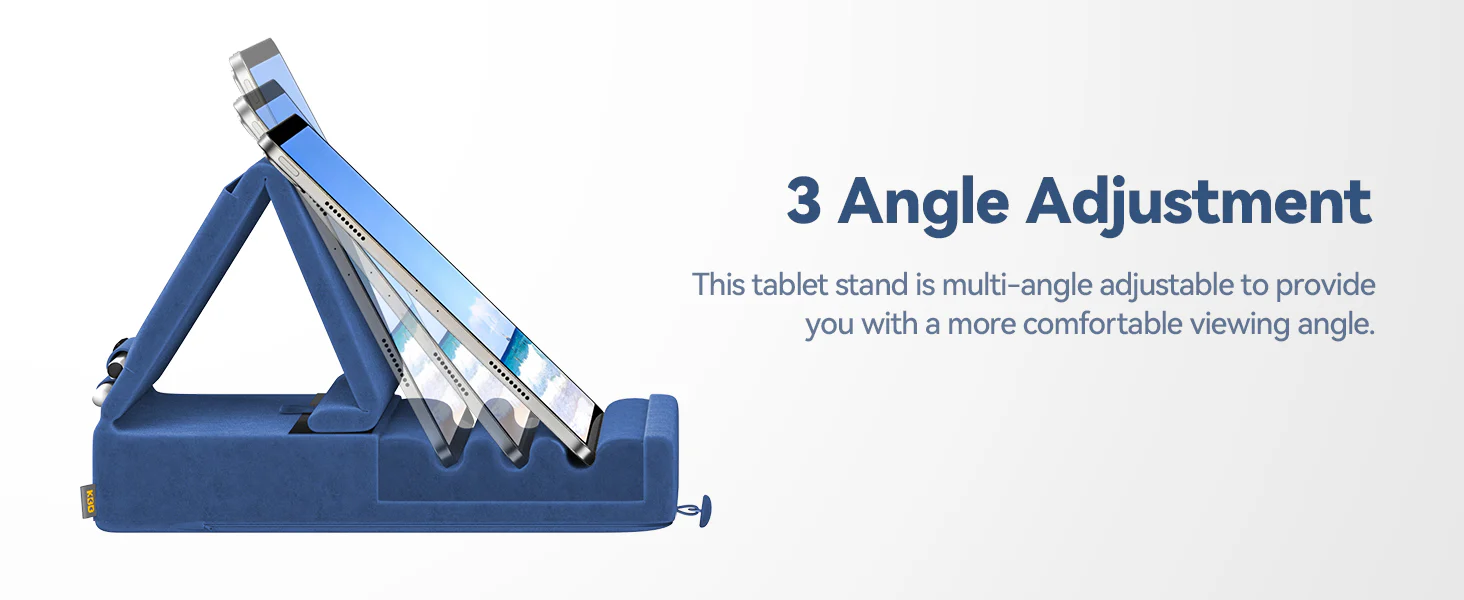 ComfortView Deluxe Multi-Angle Universal Tablet Pillow Holder - Image 28