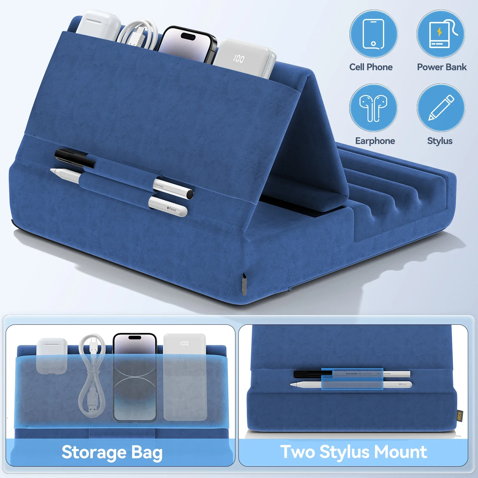 ComfortView Deluxe Multi-Angle Universal Tablet Pillow Holder - Image 6