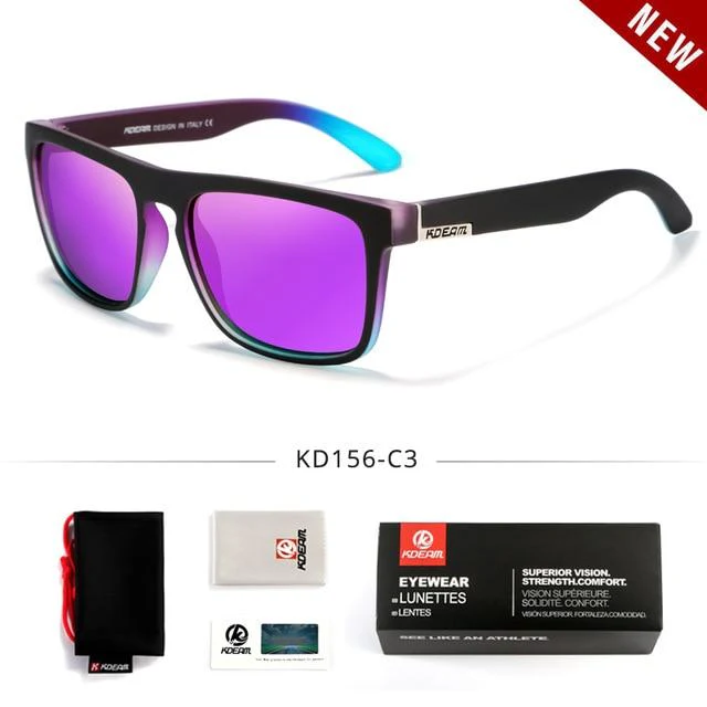 KDEAM™ Rainbow Collection Unisex Polarized  Sunglasses - Image 4