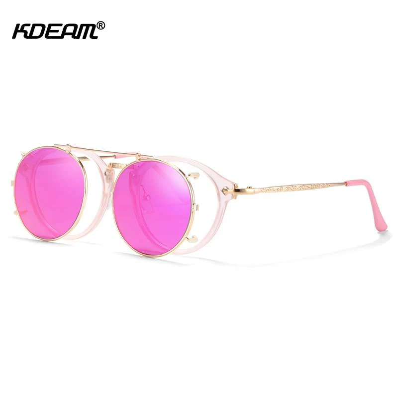 KDEAM™ Retro Steampunk Clip On Sunglasses - Image 16