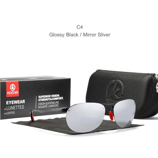 KDEAM™ Polarized Rimless Sunglasses for Men - Image 4